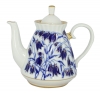 Lomonosov Imperial Porcelain Teapot Blue Bells