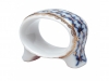 Lomonosov Imperial Porcelain Napkin ring Youth Cobalt Net