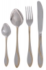 Flatware Stainless Steel Cutlery Set for 6 Wave