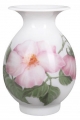Flower Vase Birch Wild Dog-Rose Lomonosov Imperial Porcelain