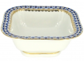 Lomonosov Imperial Lomonosov Porcelain Cobalt Net Salad Bowl (1 serv.) 5.75 oz / 170 ml