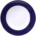 Lomonosov Imperial Porcelain Soup Plate European Classic of Petersburg 8.9"/225 mm