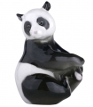 Panda Bear Bamboo Lomonosov Imperial Porcelain Figurine